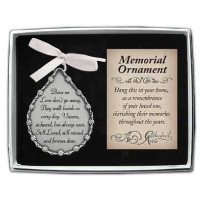 Those We Love Memorial Ornament with Ribbon