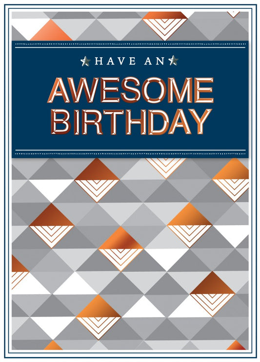 Awesome Birthday Card