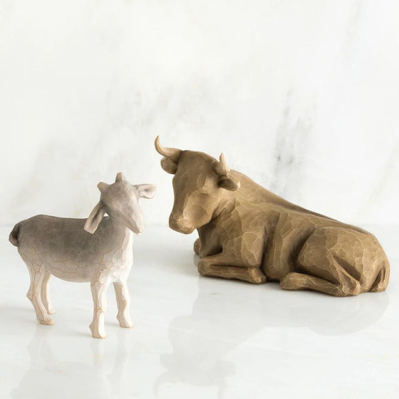 Willow Tree - Ox and Goat Figurine