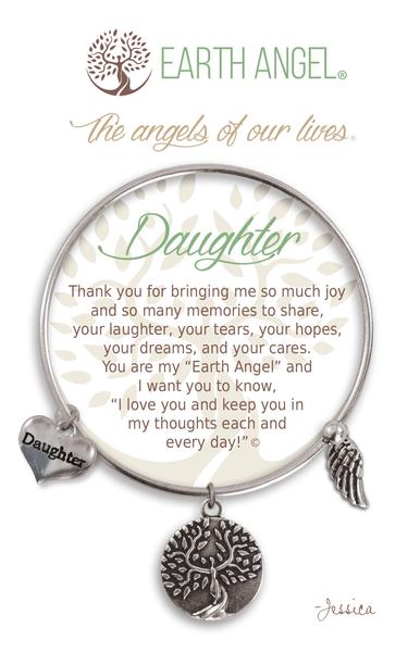 Earth Angel Bracelet: Daughter Charm