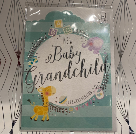 New Baby Grandchild Card