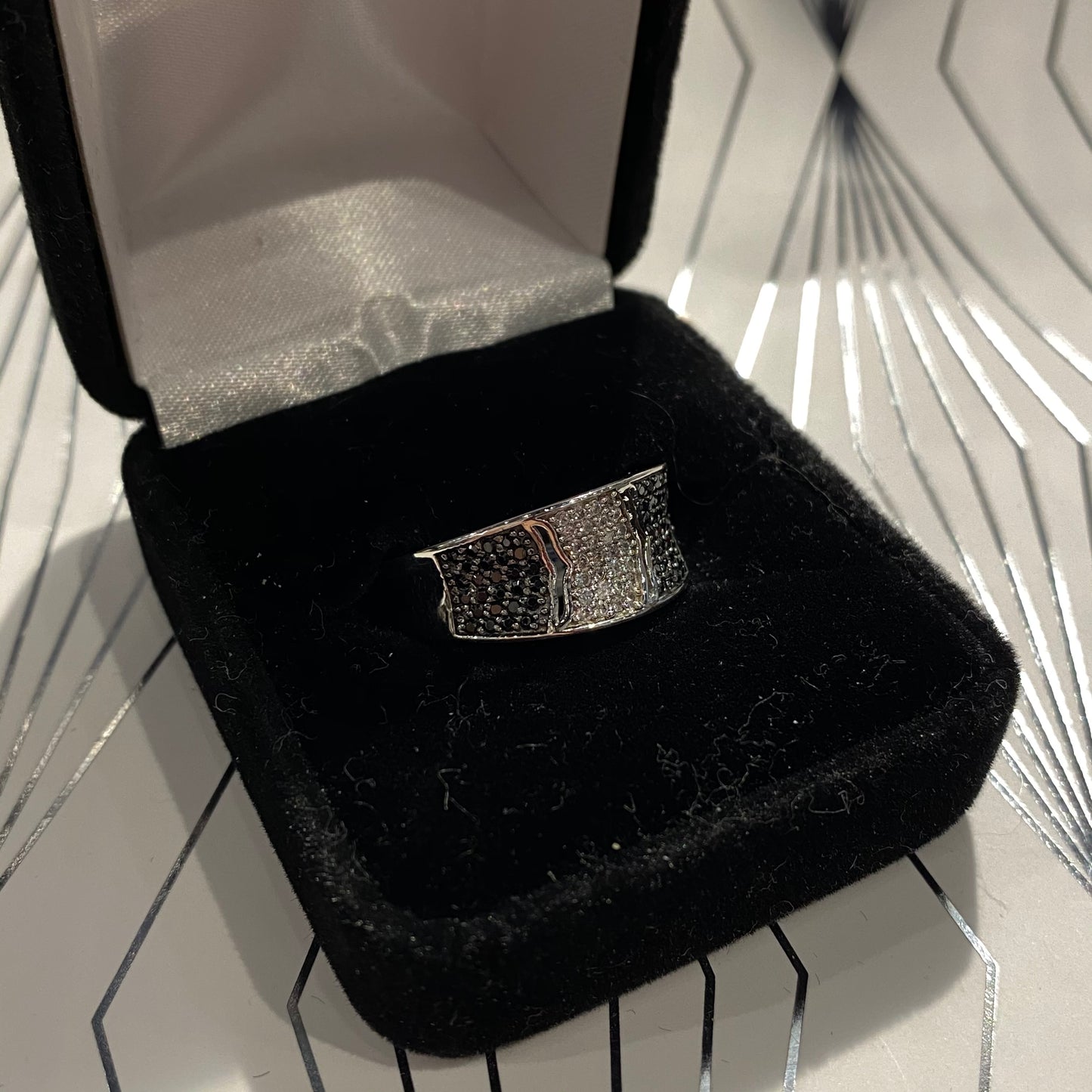 Cubic Zirconia Sterling Silver Ring