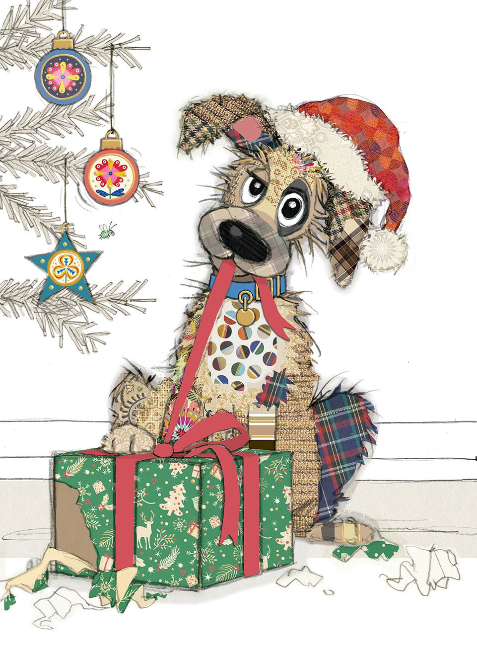 Dog Christmas Card