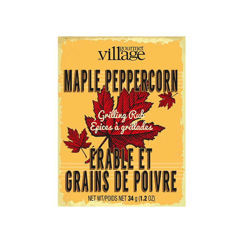 Maple Peppercorn Seasoning - Gourmet Du Village