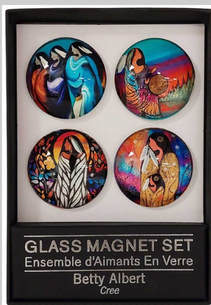 Indigenous Glass Magnets