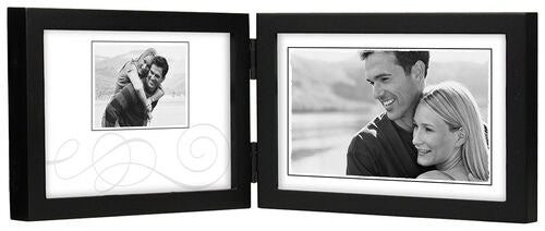 Double Horizontal Concepts Black Frame 5x7