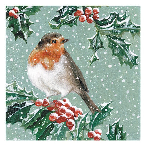 Luxury Bird Christmas Card
