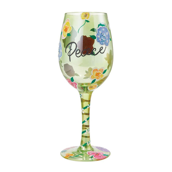 LOLITA Peace Wine Glass