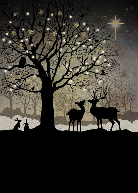 Reindeers Christmas Card