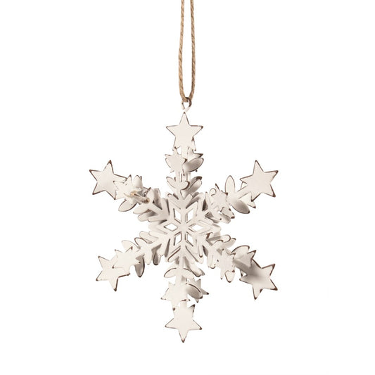 Metal Snowflake Ornament