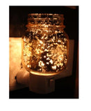 Gold Mason Jar Night Light