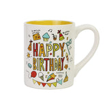Simply Mud Happy Birthday Mug