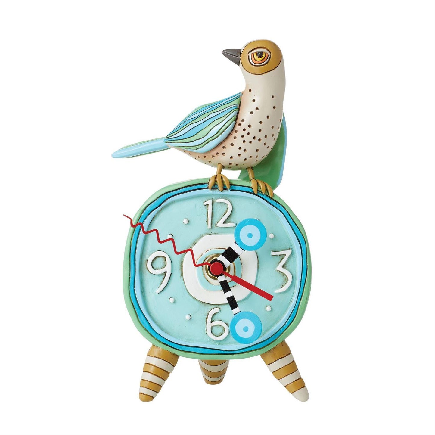 Perched (Bird) Desk Clock