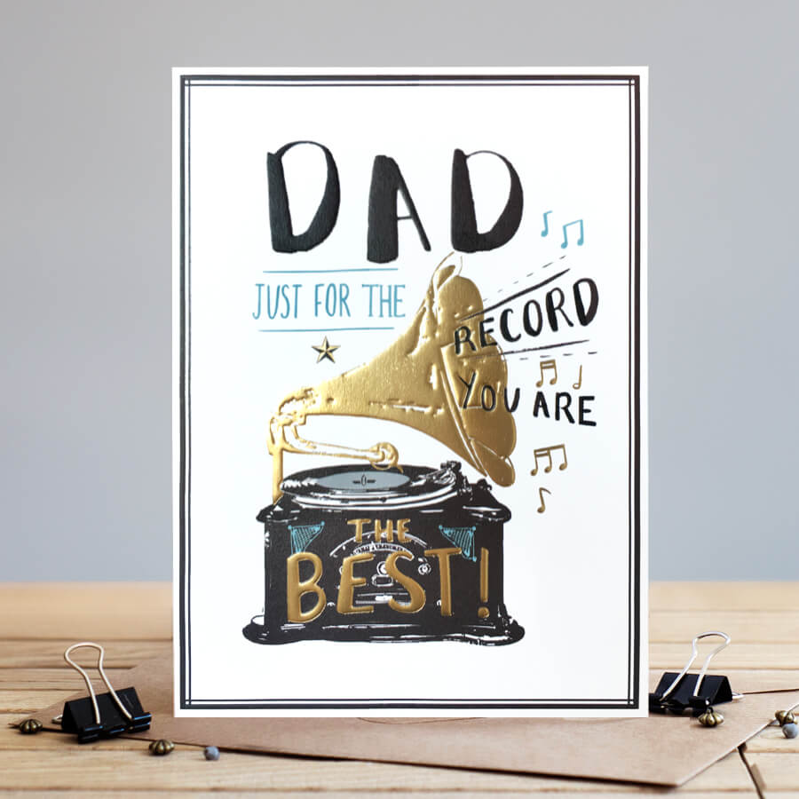 "Dad You Are The Best" Card