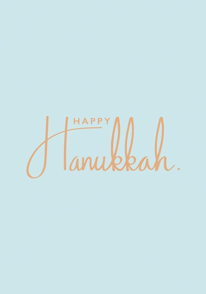 Happy Hanukkah Card