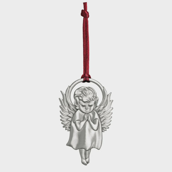 Angel Pewter Ornament