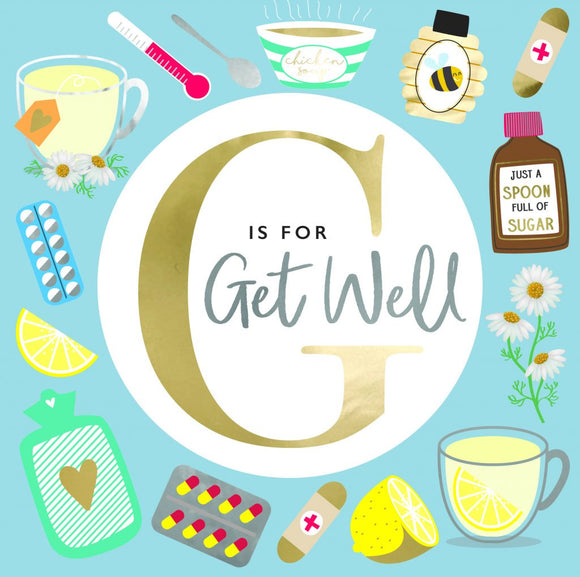 G is for Get Well Card