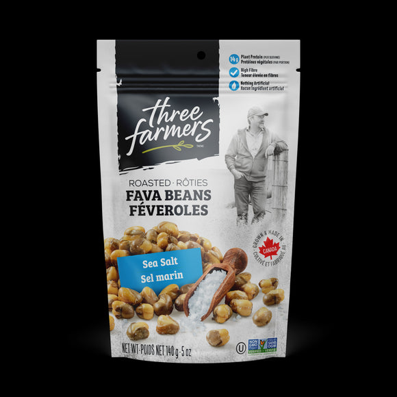 Three Farmers - Sea Salt Roasted Fava Beans