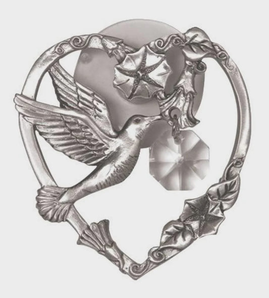 Hummingbird/Heart Suncatcher