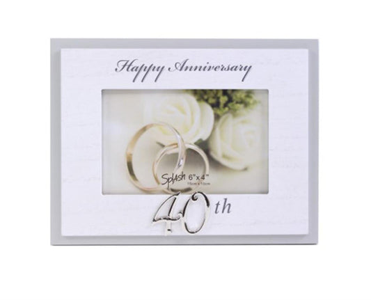 Happy Anniversary (40th) Frame