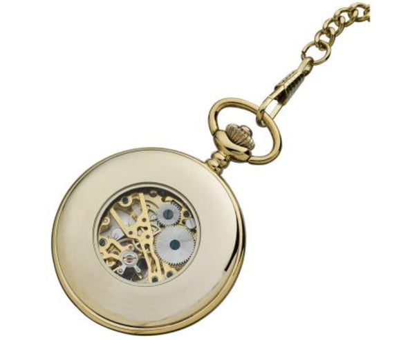 Gold Mechanical Pocket Watch