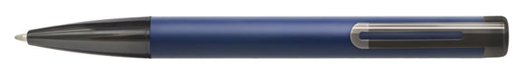 Culmer Venda Blue Ball Pen with Gun Metal Trim