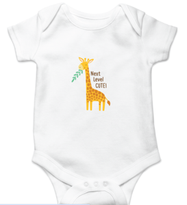 Butterscotch Giraffe Diaper Shirt