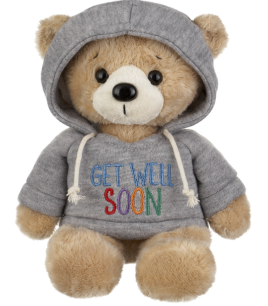 Get Well Soon Hoodie Bear