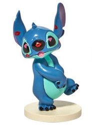 Stitch and Angel Figurines