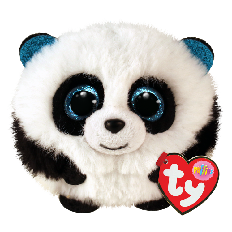 TY Plushie-Bamboo Black & White Panda