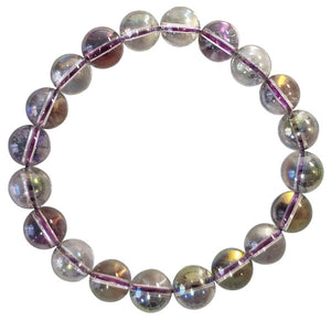 Mystic Rainbow Gemstone Round Bracelet