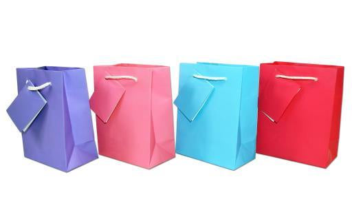 Small Colour Gift Bags