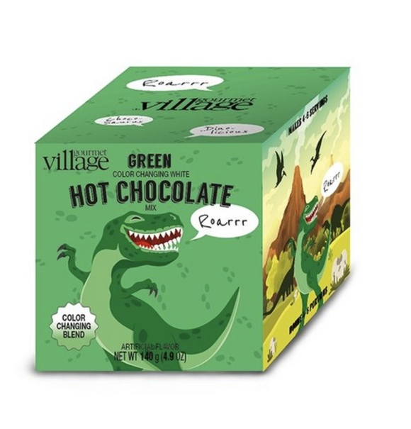 Dino Green Box Hot Chocolate