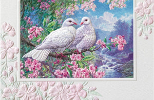 Dove Wedding Card