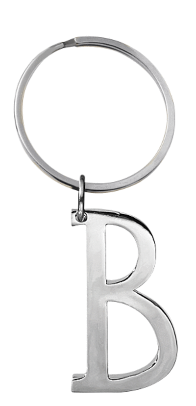 Initially Yours Key Ring  B