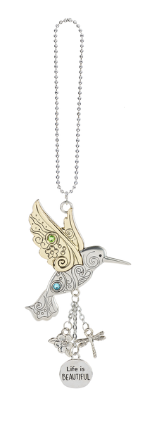 Car Charm - Hummingbird