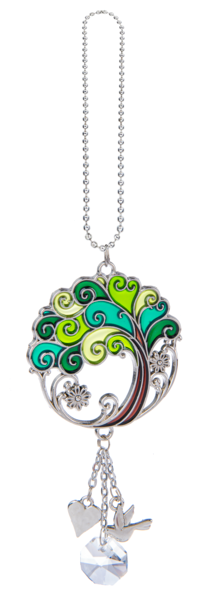 Nature's Beauty Car Charms - Tree of Life