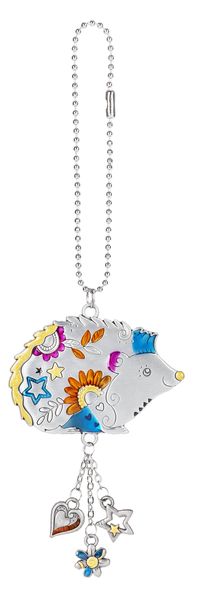 Color Car Charm - Hedgehog