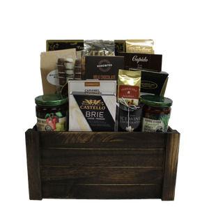 Shareable Corporate Gift Basket, Shareable Client Gift Basket, Shareable gift basket, Employee Appreciation Gift. Client Gift Basket