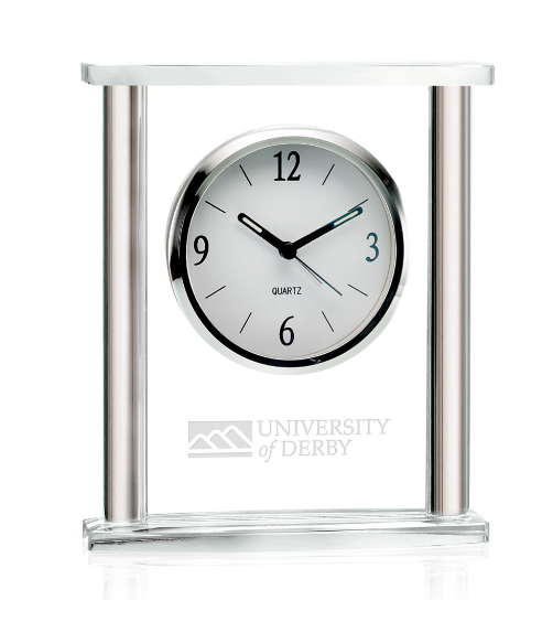 Harrogate Clock 6.75" (Engraving Included)