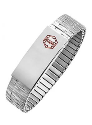 Stainless Steel Expansion Medical ID Bracelet