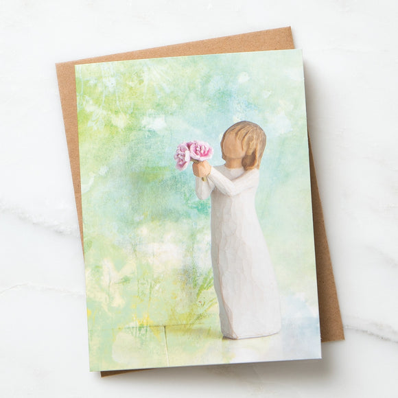 Willow Tree Thank You Notecard