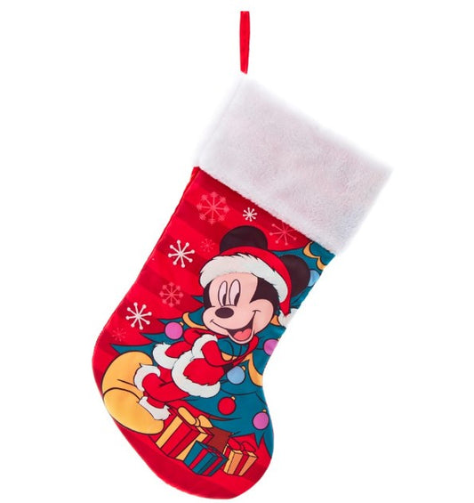 19" Mickey with tree Stocking