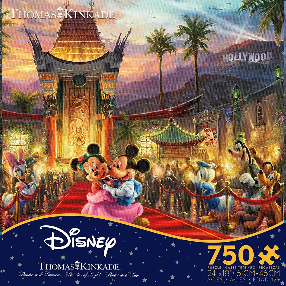 Thomas Kinkade Disney Puzzle 750pc