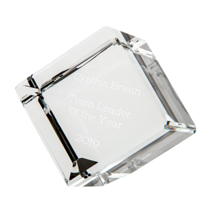 Optic Glass Cube