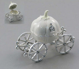Pumpkin Carriage Jewelry Box