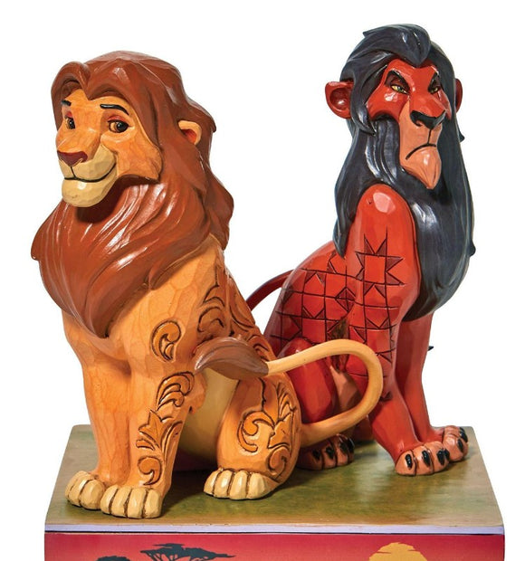 Simba and Scar Figurine