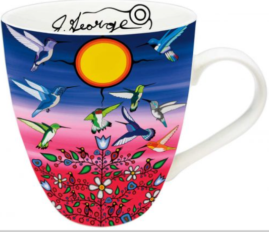 Ancestors Sunset Indigenous Mug