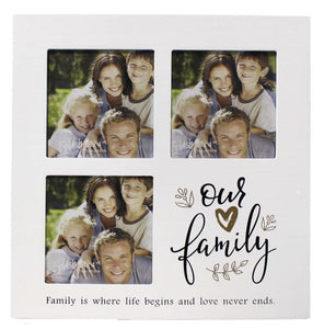 "Our Family" Collage Frame
