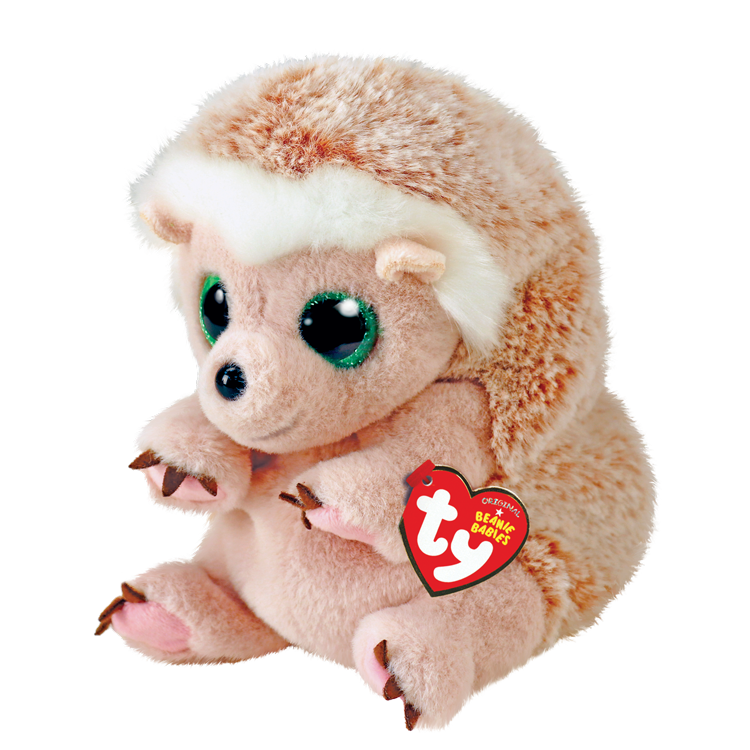 TY Pink Hedgehog Plush Toy - Bumper